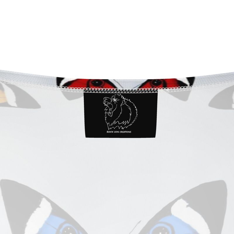 Butterflies Spring Celebration - ladies crop top