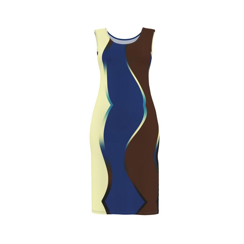 Bodycon Dress - design no. 425.03.02 - cool curves (version 1)