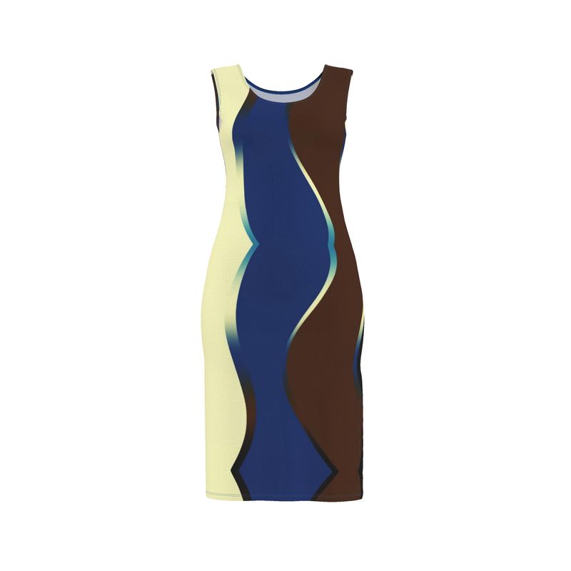 Bodycon Dress - design no. 425.03.02 - cool curves (version 1)