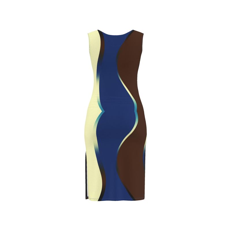 Bodycon Dress - design no. 425.03.02 - cool curves (version 1)