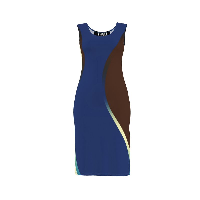 design no. 425.03.02 - cool curves (v. 1) bodycon dress