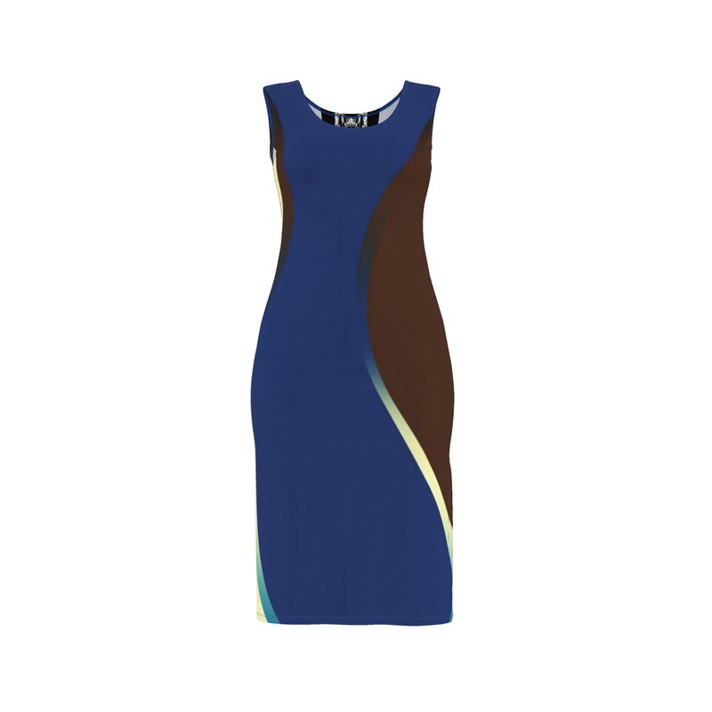 design no. 425.03.02 - cool curves (v. 1) bodycon dress